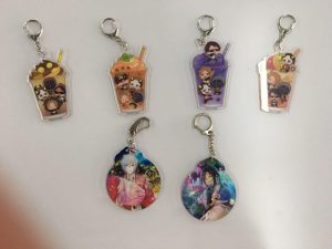アクリルキーホルダー